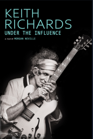 Laminage Film POster Keith Richards, Under The Influence