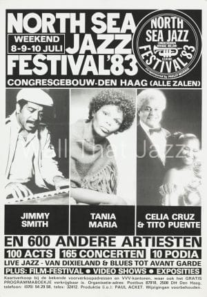 North Sea Jazz Artist Poster 1983 Mozaique Jimmy Smith