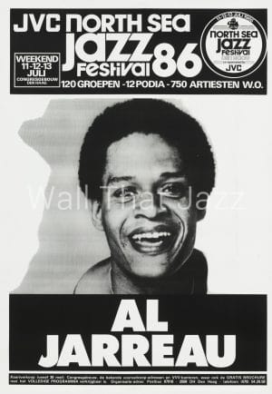 North Sea Jazz Artist Poster 1986 Al Jarreau