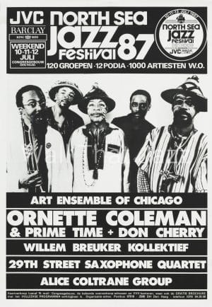North Sea Jazz Artist Poster 1987 Ensemble of Chicago