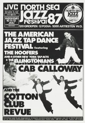 North Sea Jazz Artist Poster 1987 Cab Calloway