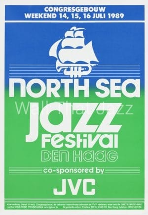 North Sea Jazz Artist Poster 1989 Logo