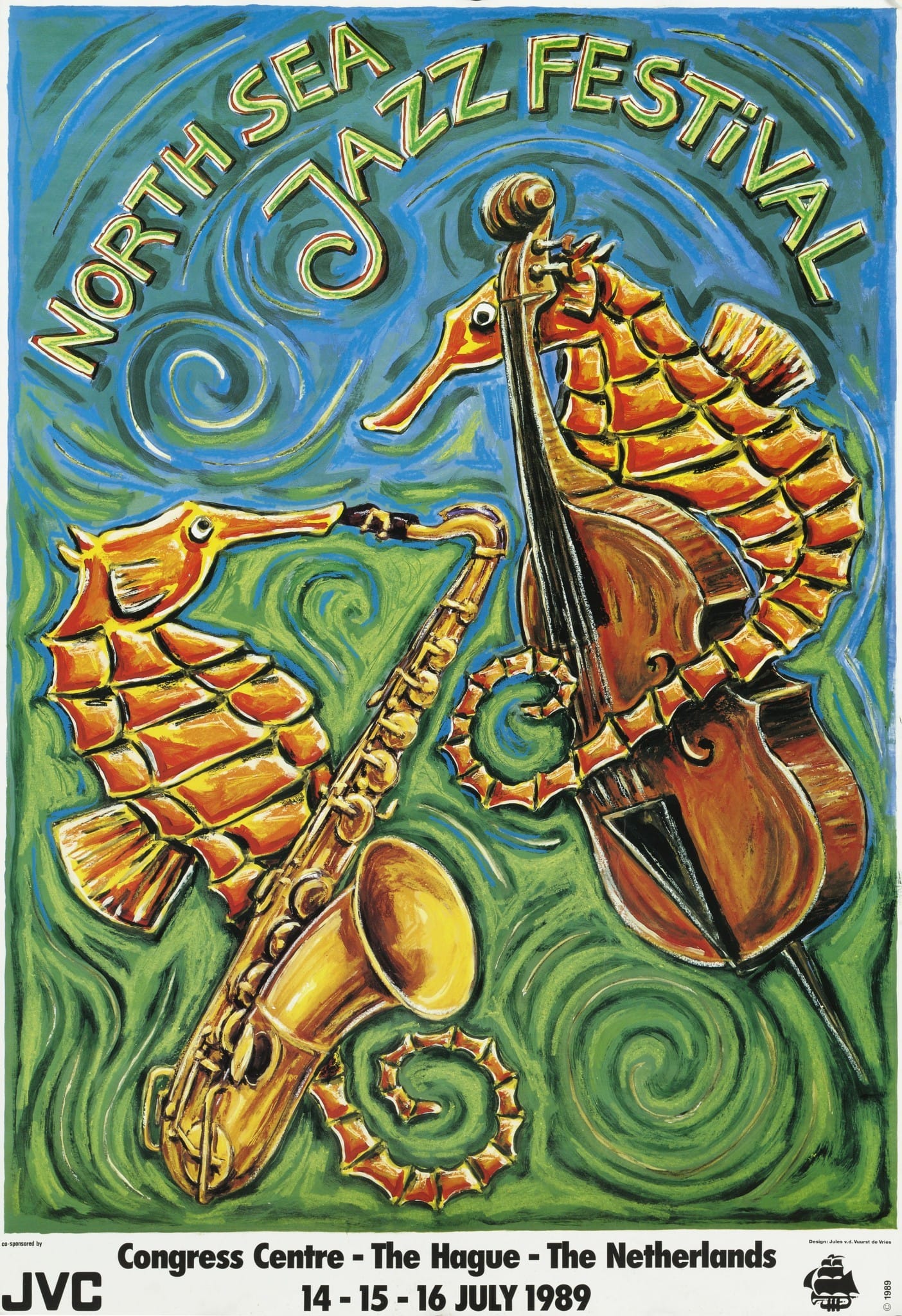 North Sea Jazz Art Poster 1988