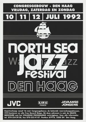 North Sea Jazz Artist Poster 1992 Logo large