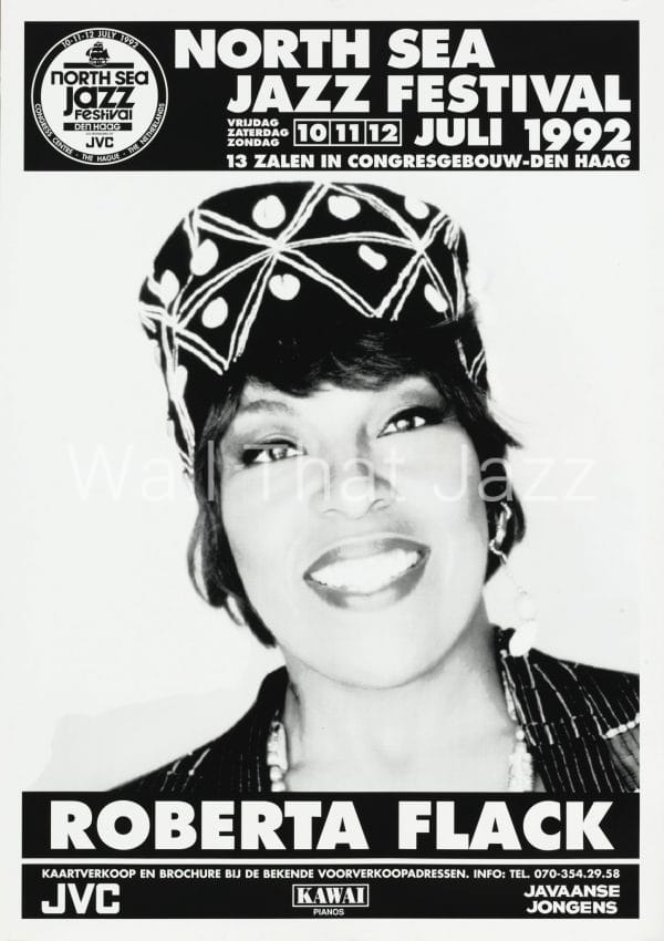 North Sea Jazz Artist Poster 1992 Roberta Flack