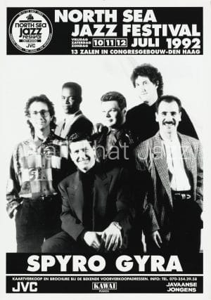 North Sea Jazz Artist Poster 1992 Spyro Gyra