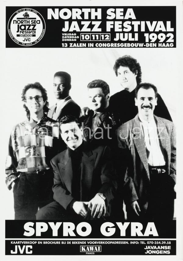 North Sea Jazz Artist Poster 1992 Spyro Gyra