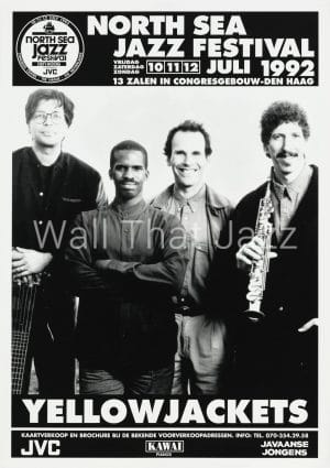North Sea Jazz Artist Poster 1992 Yellow Jackets