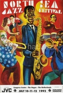 North Sea Jazz Art Poster 1992