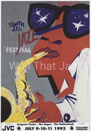 North Sea Jazz Art Poster 1993