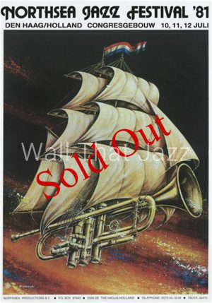 North Sea Jazz Art Poster 1981