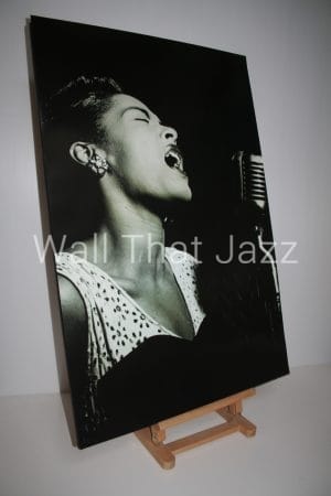 Laminage Billie Holiday CloseUp