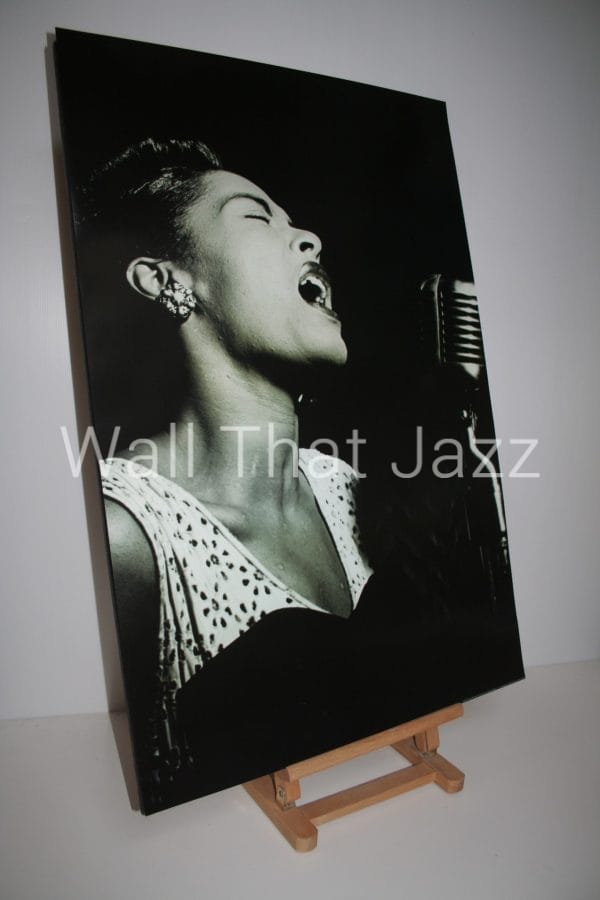 Laminage Billie Holiday CloseUp