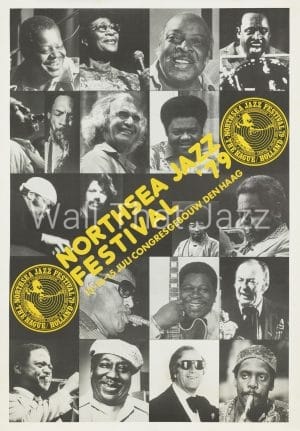 North sea Jazz Artist poster 1979 mozaique