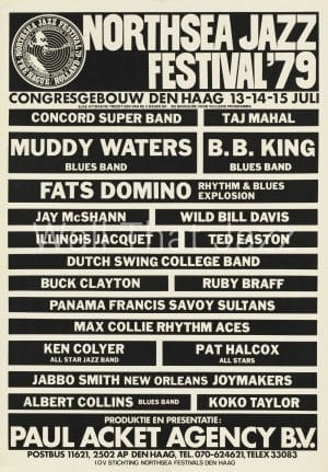 North sea Jazz Artist Poster 1979 Namen