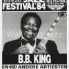 North Sea Jazz Artist Poster 1984 BB King - Image 2