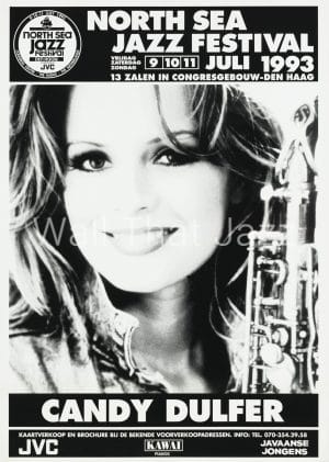 North Sea Jazz Artist Poster 1993 Candy Dulfer