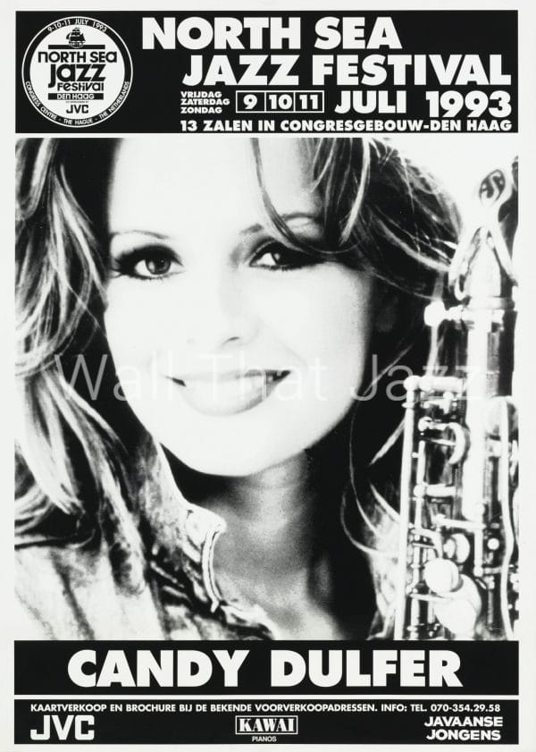 North Sea Jazz Artist Poster 1993 Candy Dulfer