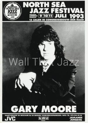 North Sea Jazz Artist Poster 1993 Gary Moore