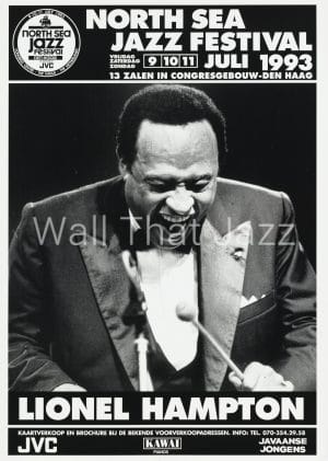 North Sea Jazz Artist Poster 1993 lionel Hampton