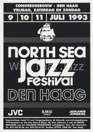 North Sea Jazz Artist Poster 1993 Logo