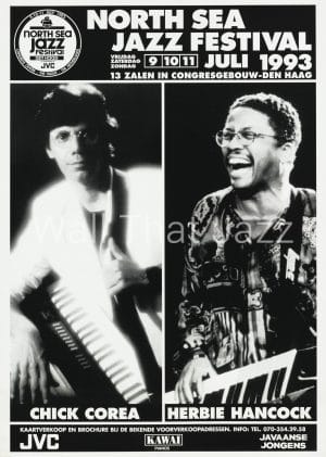 North Sea Jazz Artist Poster 1993 Mozaique Corea Hancock