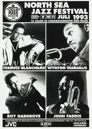 North Sea Jazz Artist Poster 1993 Mozaique Terence Blanchard