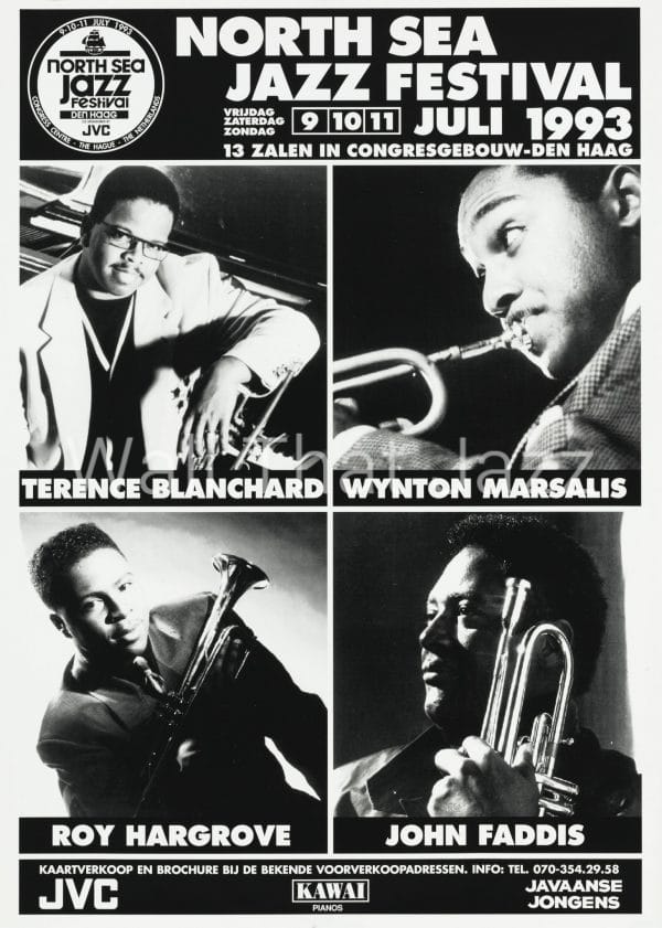 North Sea Jazz Artist Poster 1993 Mozaique Terence Blanchard
