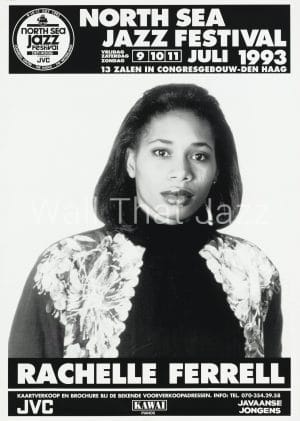 North Sea Jazz Artist Poster 1993 Rachelle Ferrell