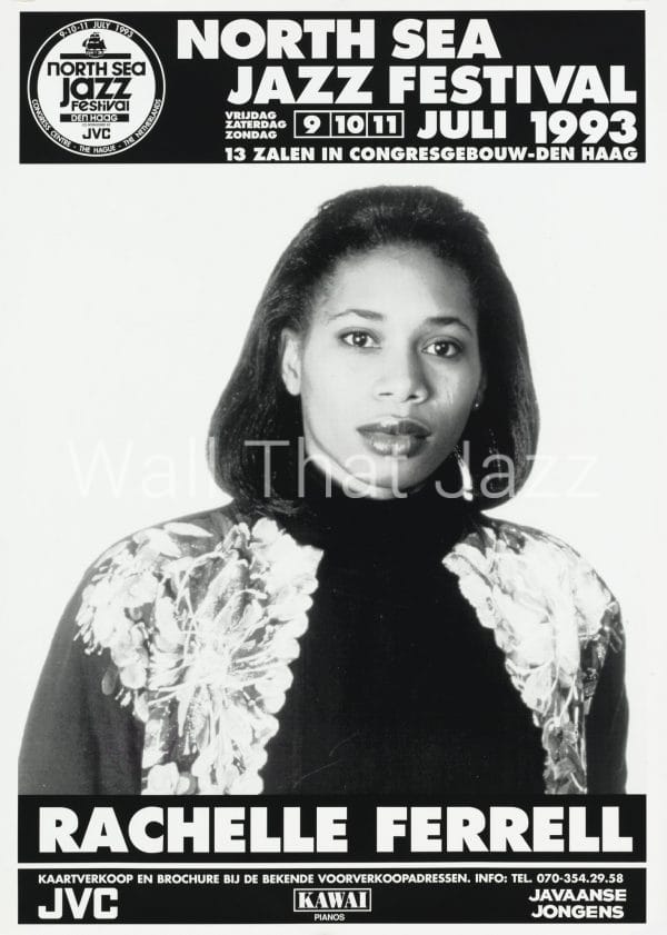 North Sea Jazz Artist Poster 1993 Rachelle Ferrell