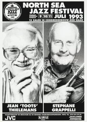 North Sea Jazz Artist Poster 1993 Mozaique Thielemans