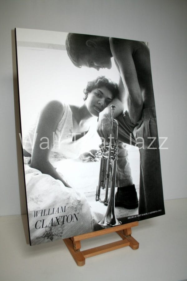 Laminage Chet Baker And His Wife