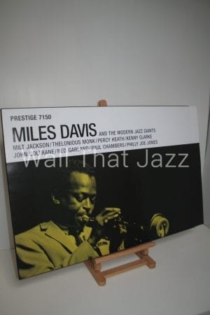 Laminage poster Miles Davis Prestige