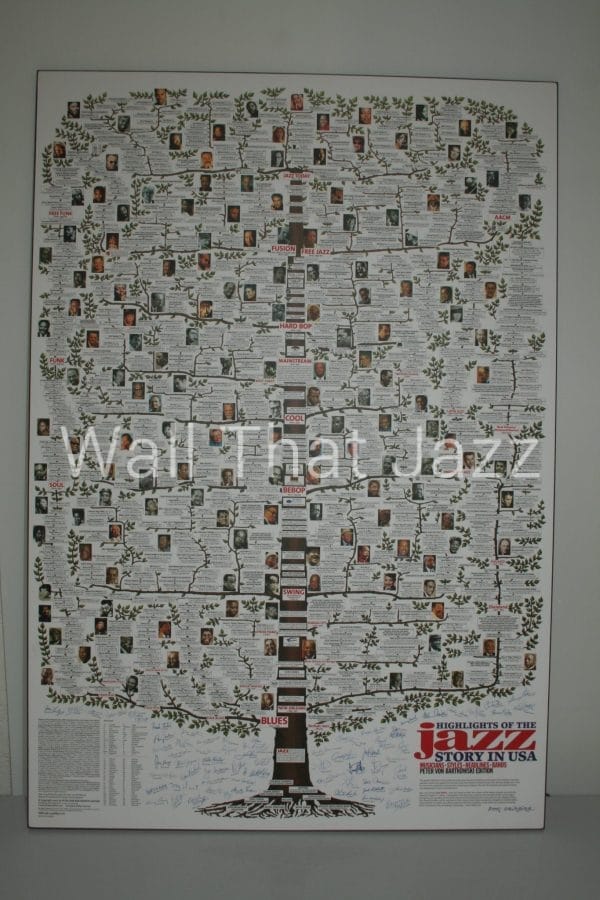 Jazz tree poster Jazz Story USA