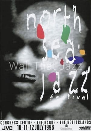 Original north sea Jazz Art poster 1998