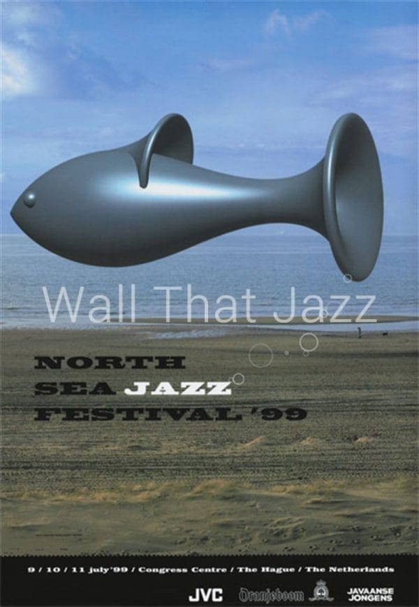 Original north sea Jazz Art poster 1999