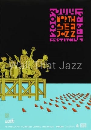 Original North sea Jazz Art poster 2002