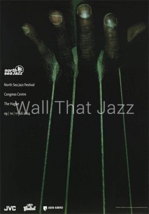 original north sea Jazz Art poster 2004