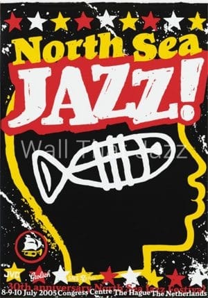 Original North sea Jazz Art Poster 2005