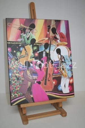 Laminage poster Jazz Band