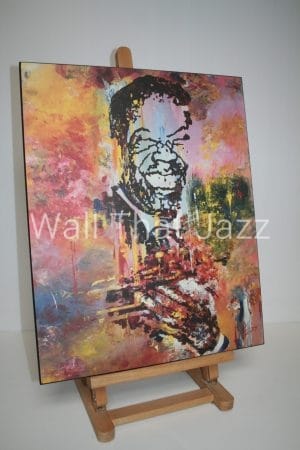 Laminage poster Louis Armstrong by Jim Tweedy