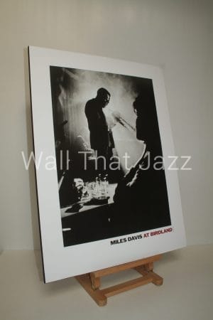Laminage poster miles davis at birdland