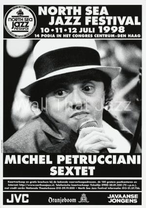 North Sea Jazz Artist poster 1998 Michel Petrucciani Sextet