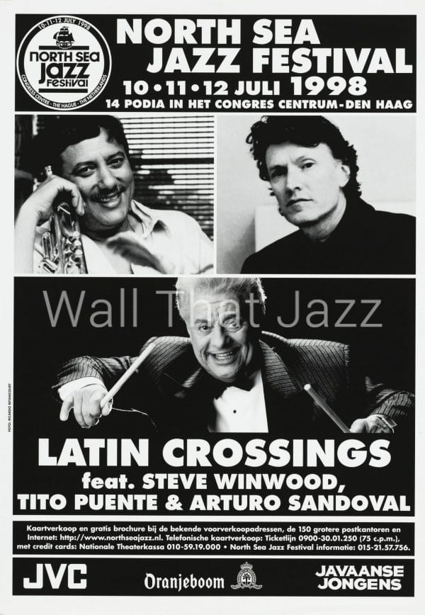 North sea Jazz festival Artist poster 1998 Latin Crossings