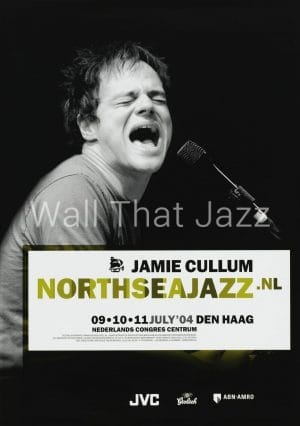 North sea Jazz Artist poster 2004 Jamie Cullum