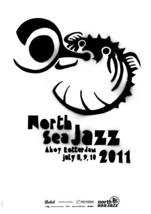 Original North Sea Jazz Art Poster 2011