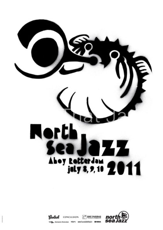 Original North Sea Jazz Art Poster 2011