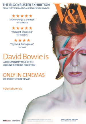 Lamnage Film Poster David Bowie V&A Exhibition