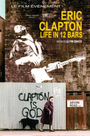 Laminage Film poster Eric Clapton