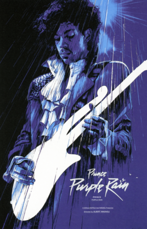 Laminage Film Poster Prince Purple Rain